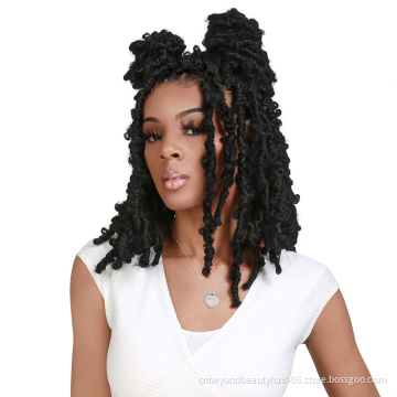 Long Goddess Locs Faux Distressed Butterfly Locs braids for african hair New Faux locs Soft dread locks
